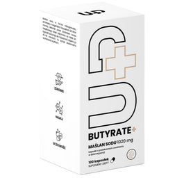 UP Health Pharma Butyrate+ maślan sodu suplement diety 100 kapsułek