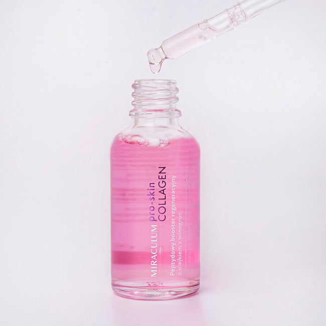Miraculum Pro-Skin Collagen peptydowy booster regeneracyjny z olejkiem z winogron 30ml