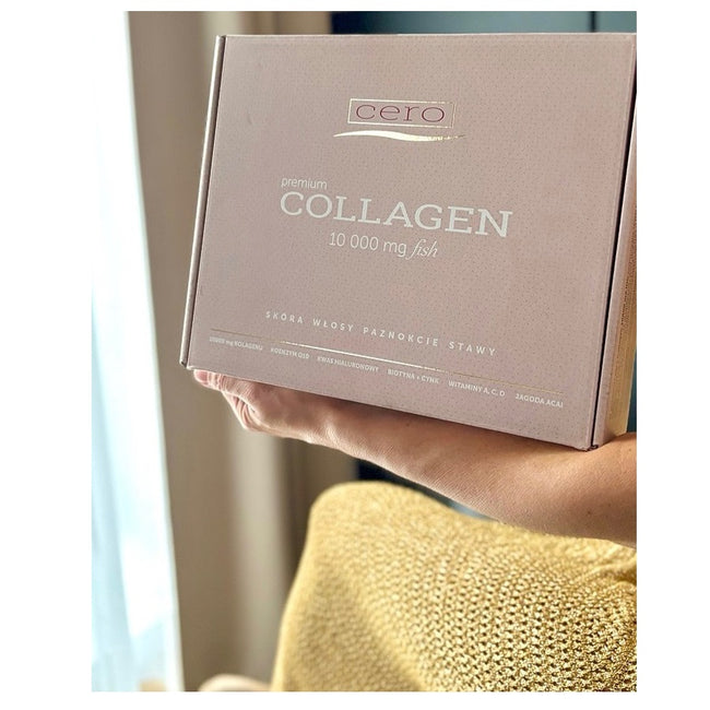 Cero Premium Collagen 10 000 mg fish suplement diety w formie shotów 30x30ml