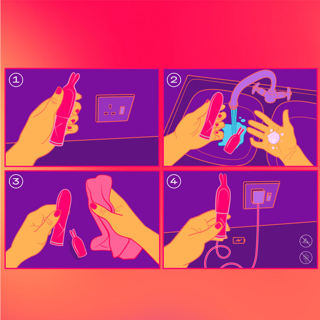 Durex Play Vibe & Tease 2in1 wibrator ze stymulującą końcówką