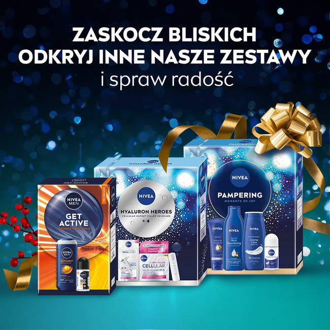 Nivea Essential Trio zestaw pomadek do ust 3x4.8g