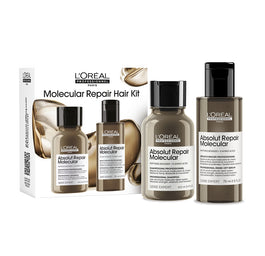 L'Oreal Professionnel Serie Expert Absolut Repair Molecular zestaw szampon do włosów 100ml + serum do włosów 75ml