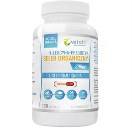 WISH Pharmaceutical Selen Organiczny 200µg suplement diety 120 kapsułek