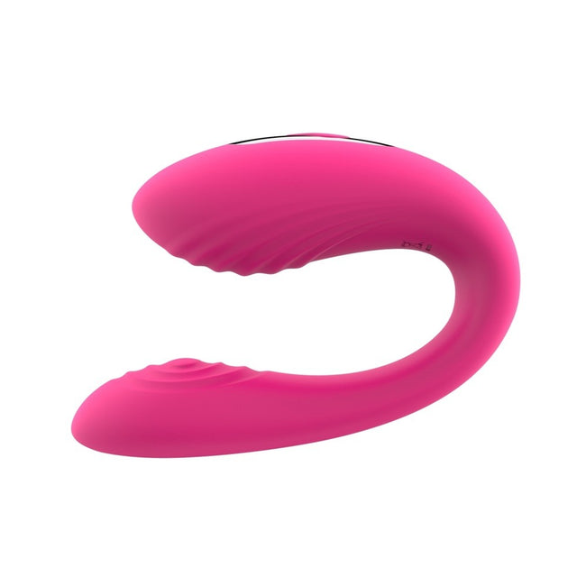 B-Series Magic Dual Vibrator podwójny masażer dla par z pilotem Pink