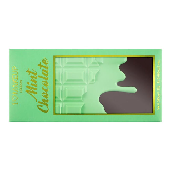 Makeup Revolution I Heart Revolution Chocolate Eyeshadow Palette paleta cieni do powiek Mint 22g