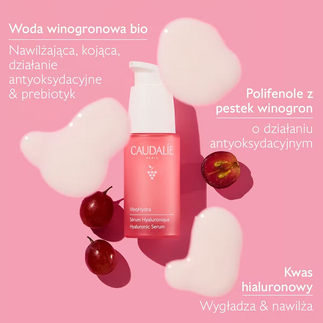 Caudalie VinoHydra serum z kwasem hialuronowym 30ml