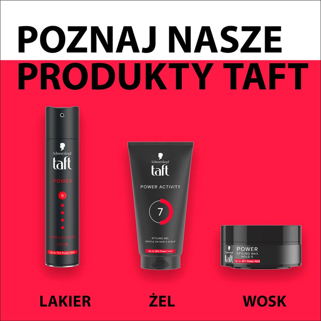 Taft Power Activity żel do włosów 150ml