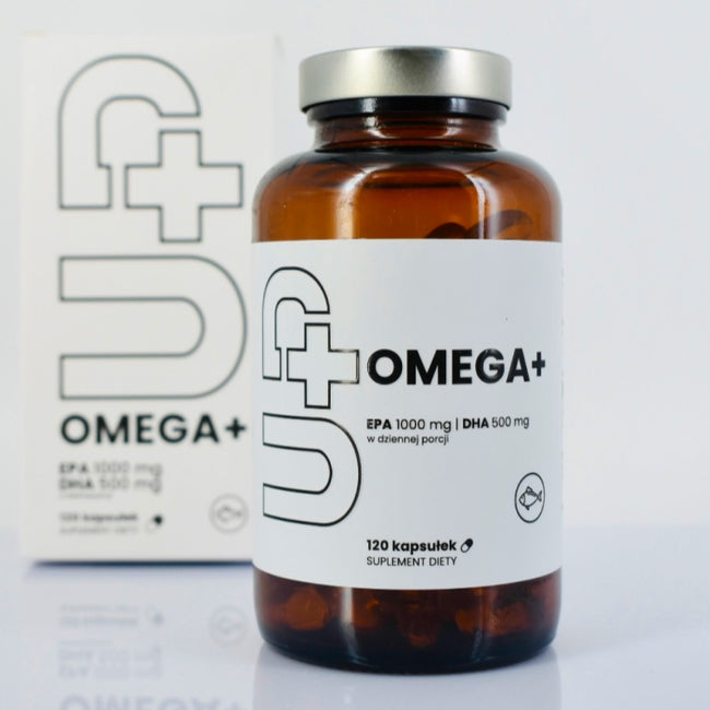 UP Health Pharma Omega+ UP omega suplement diety 120 kapsułek