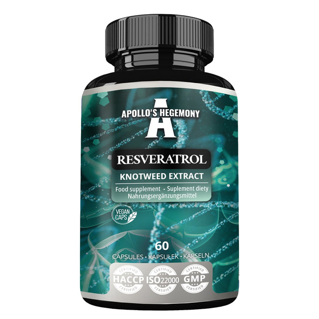 Apollo's Hegemony Resveratrol suplement diety 60 kapsułek