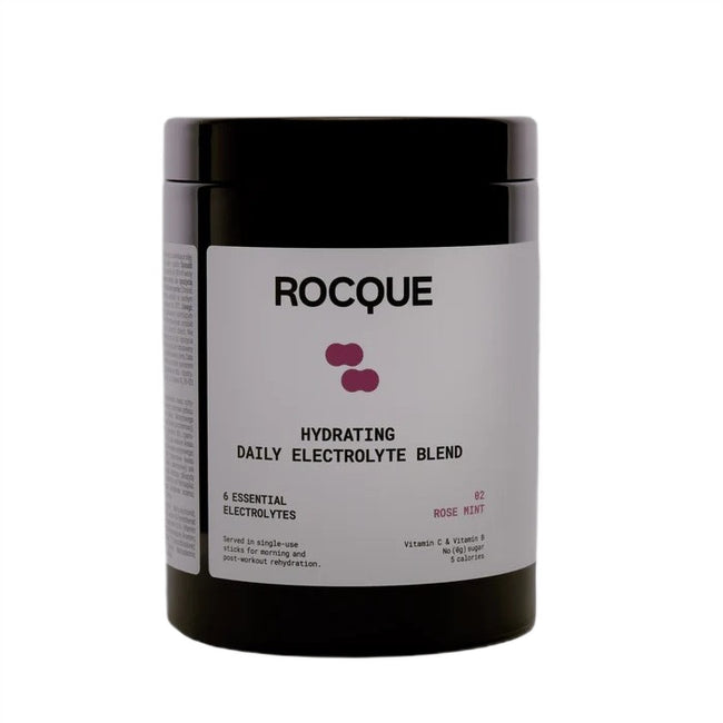 ROCQUE Hydrating Daily Electrolyte Blend nawadniająca mieszanka elektrolitów Róża i Mięta 28x4g