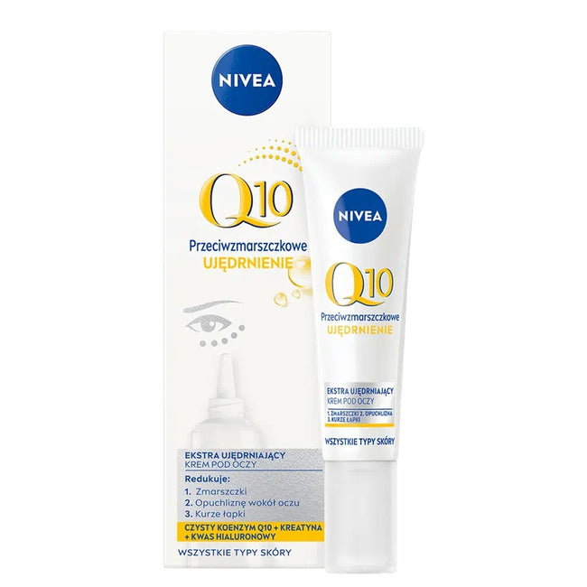 Nivea Q10 Ujędrnienie przeciwzmarszczkowy krem pod oczy 15ml