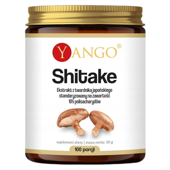 Yango Shitake ekstrakt 10% polisacharydów suplement diety 50g