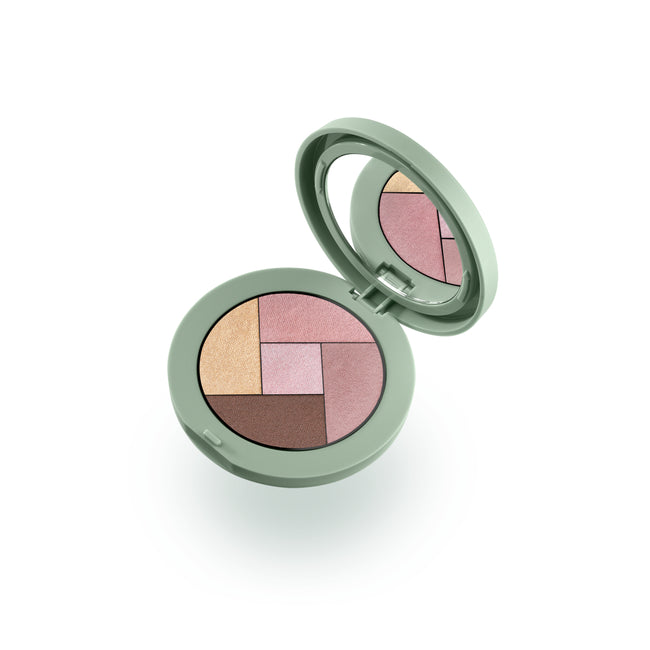KIKO Milano Kind by KIKO Soft Touch Eyeshadow Palette paleta 5 cieniami do powiek o różnych wykończeniach