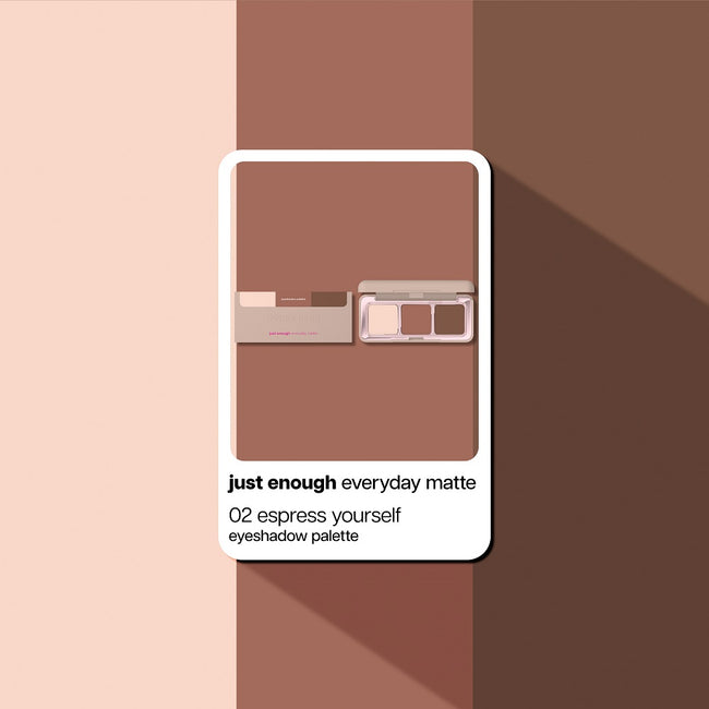 Poppy Head Just Enough Everyday Matte paleta cieni do powiek