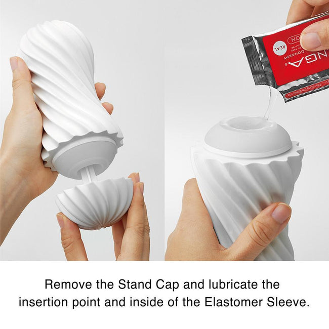 TENGA Flex masturbator wielokrotnego użytku Silky White