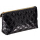 Inter Vion Gold & Black kosmetyczka pikowana czarna
