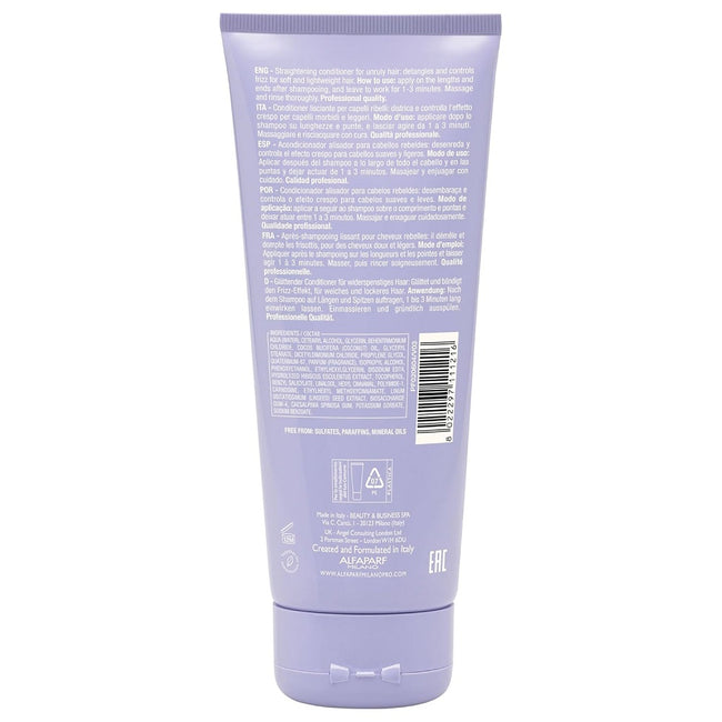 Alfaparf Semi Di Lino Smooth wygładzająca odżywka do włosów 200ml