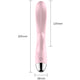 B-Series Fox Silicone Vibrator wodoodporny wibrator królik Pink