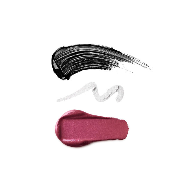 KIKO Milano Snow-Kissed Holiday Glam-Faves Make Up Gift Set zestaw tusz do rzęs 12ml + pomadka w płynie 3ml + cień do powiek w sztyfcie 1.6g
