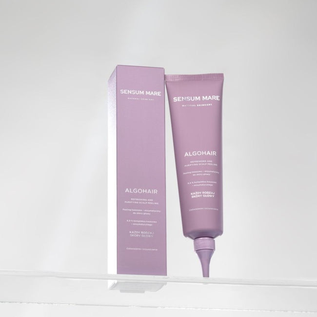 Sensum Mare Algohair peeling kwasowo-enzymatyczny do skóry głowy 150ml
