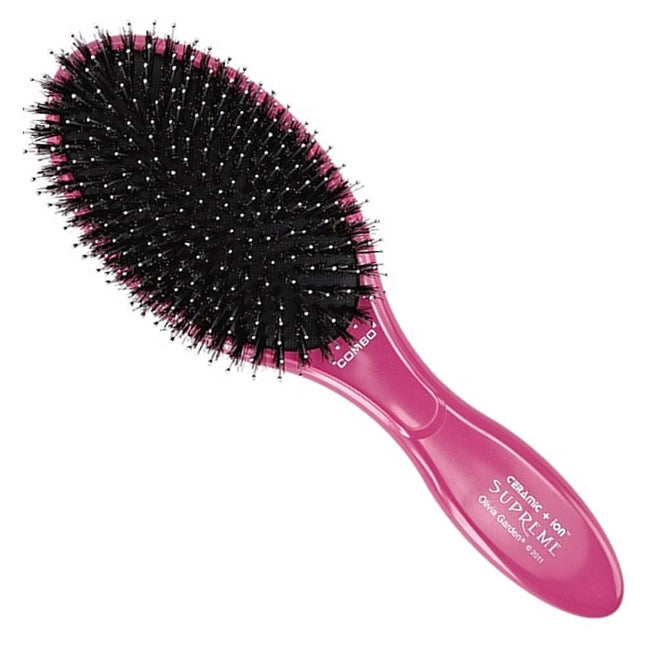 Olivia Garden Supreme Combo Ceramic+Ion szczotka do włosów Pink CI-SPCO-PK