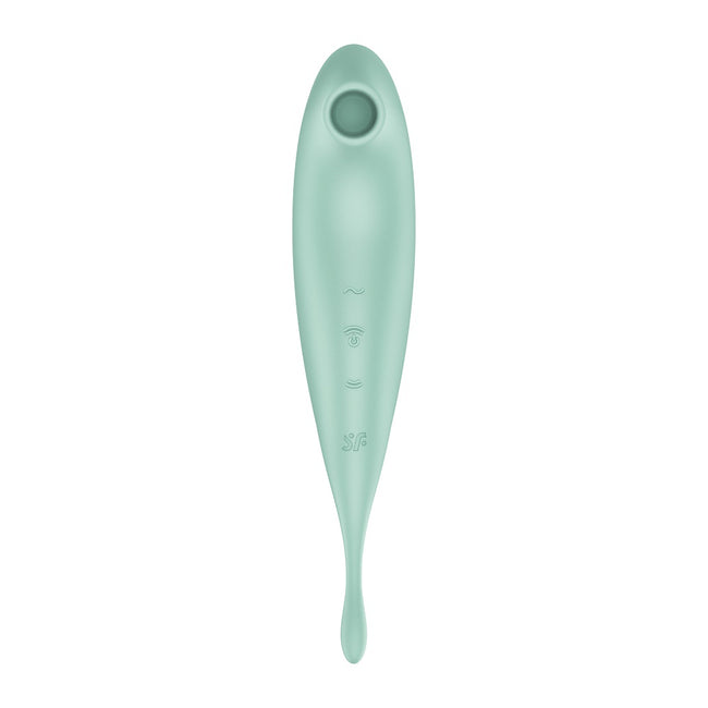 Satisfyer Twirling Pro+ wibrator pulsujący Mint