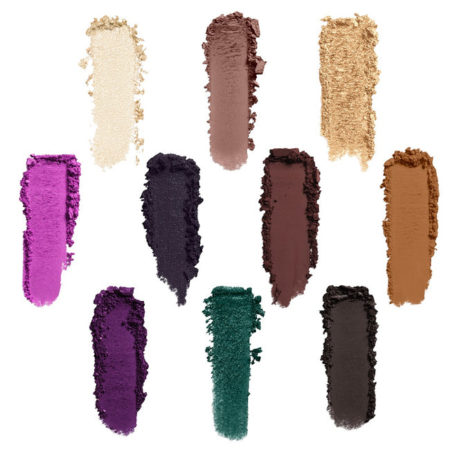 NYX Professional MakeUp Bling the Halls paleta cieni do powiek 10x0.6g