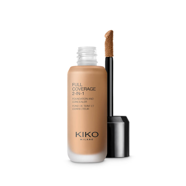 KIKO Milano Full Coverage 2-In-1 Foundation & Concealer mocno kryjący podkład i korektor 2 w 1