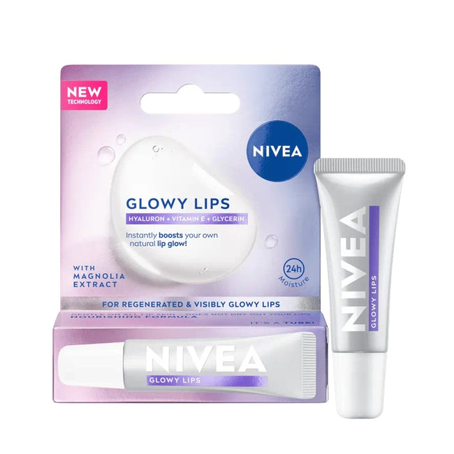 Nivea Glowy Lips balsam do ust z ekstraktem z magnolii 10ml
