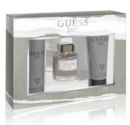 Guess Guess 1981 for Men zestaw woda toaletowa spray 100ml + żel pod prysznic 200ml + dezodorant spray 226ml