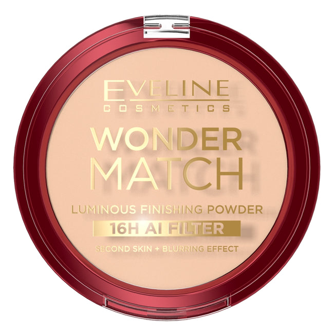 Eveline Cosmetics Wonder Match satynowy puder wykończeniowy