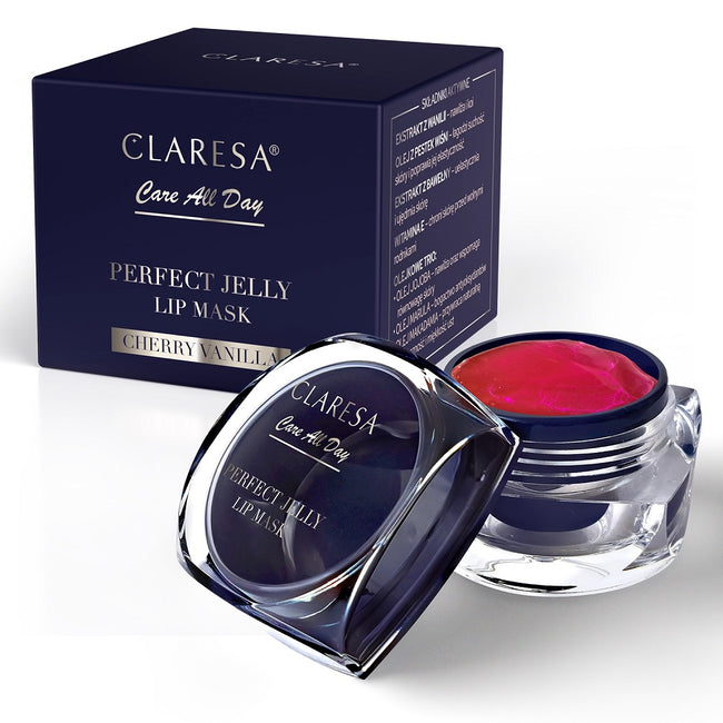 Claresa Care All Day Perfect Jelly Lip Mask intensywnie regenerująca żelowa maska do ust