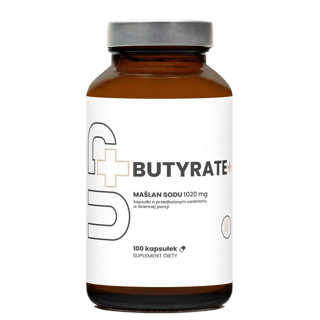 UP Health Pharma Butyrate+ maślan sodu suplement diety 100 kapsułek