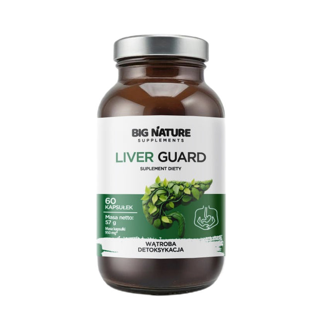 Big Nature Liver Guard suplement diety 60 kapsułek