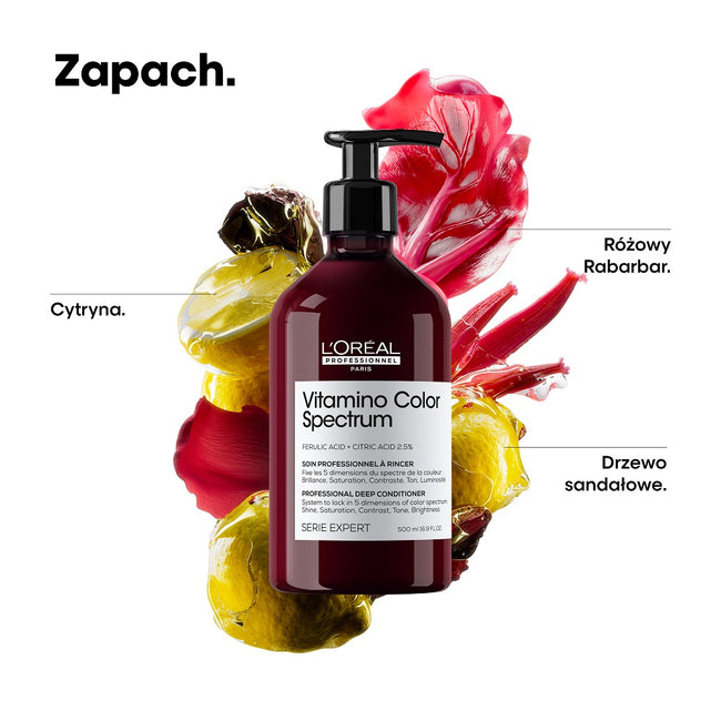 L'Oreal Professionnel Serie Expert Vitamino Color Spectrum intensywnie nawilżająca odżywka do włosów 500ml