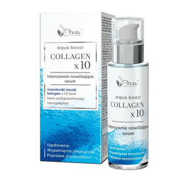 Ava Laboratorium Aqua Boost Collagen x10 intensywnie nawilżające serum 30ml