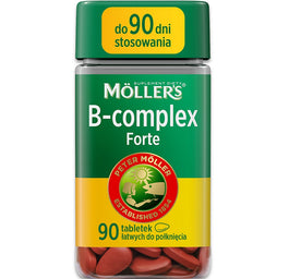 Möller's B-complex Forte suplement diety 90 tabletek