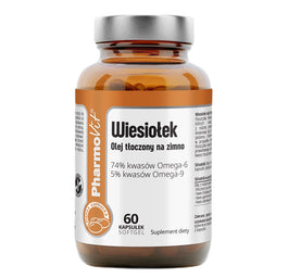 Pharmovit Wiesiołek olej tłoczony na zimno suplement diety 60 kapsułek