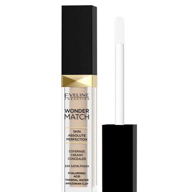 Eveline Cosmetics Wonder Match Concealer kryjący korektor w płynie