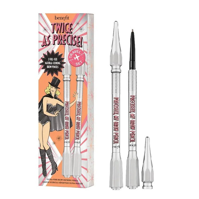 Benefit Twice As Precise! My Brow Pencil Duo zestaw kredek do brwi 2szt.