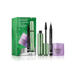 Clinique Eye Essentials: High-Fi Lashes zestaw tusz do rzęs 10ml + eyeliner w pisaku 0.34g + balsam oczyszczający 15ml