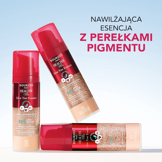 Bourjois Healthy Mix Glow Tint Essence nawilżająca esencja wyrównująca koloryt