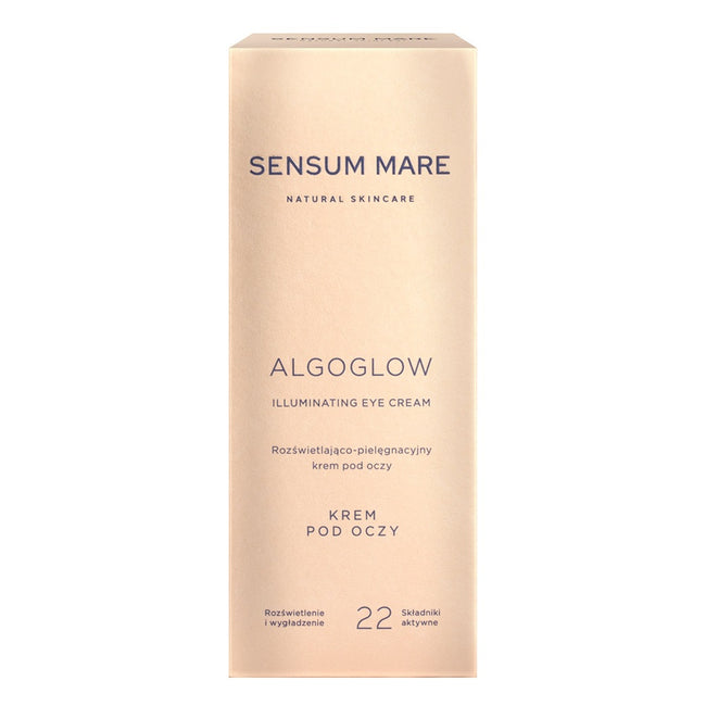 Sensum Mare Algoglow rozświetlająco-pielęgnacyjny krem pod oczy 15ml