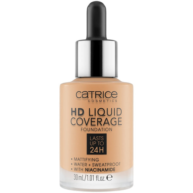 Catrice HD Liquid Coverage Foundation 24H matujący podkład do twarzy