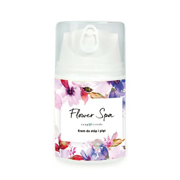 Soap&Friends Flower Spa krem do stóp i pięt z mocznikiem 50ml