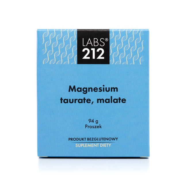 LABS212 Magnesium Taurate Malate suplement diety w proszku 94g