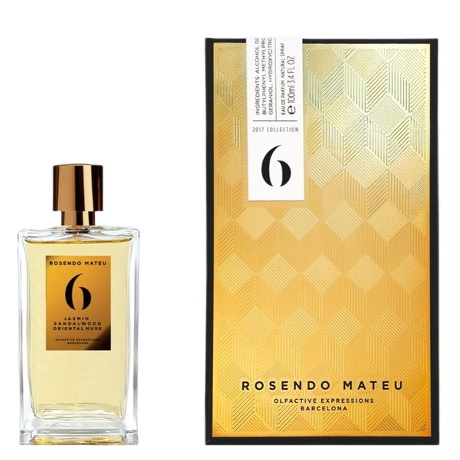 Rosendo Mateu No 6 Jasmin Sandalwood Oriental Musk woda perfumowana spray