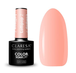 Claresa Soak Off UV/LED Lollipop lakier hybrydowy 2 5g