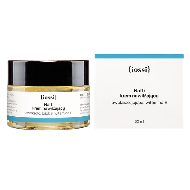Iossi Naffi krem nawilżający do twarzy z olejem awokado i jojoba 50ml