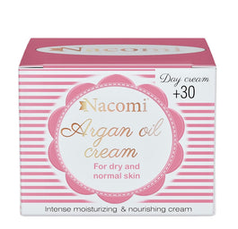 Nacomi Arganowy krem na dzień z witaminą E +30 50ml